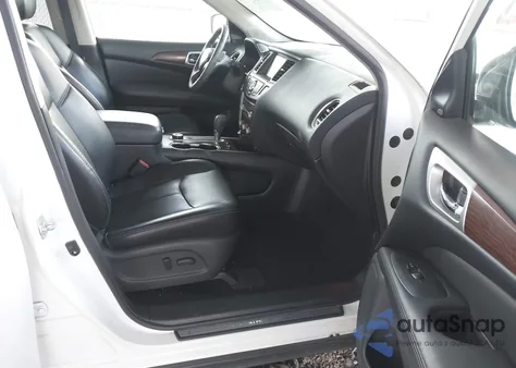 2017 Nissan Pathfinder Platinum из США, поврежденный, VIN 5N1DR2MM9HC627298